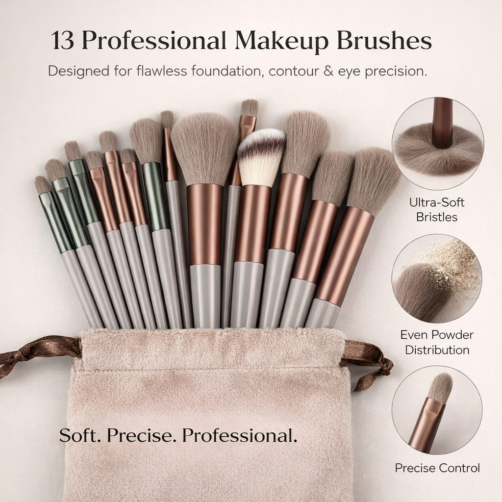 Premium Soft Touch Makeup Brush Set Makeup art