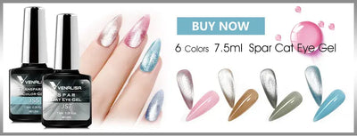 VENALISA 7.5ml Nail Gel Polish VIP5 HEMA Free Semi Permanent Soak off UV LED Nail Gel Varnish Full Coverage Nail Gel Lacquer Makeup art