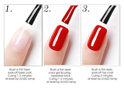 VENALISA 7.5ml Nail Gel Polish VIP5 HEMA Free Semi Permanent Soak off UV LED Nail Gel Varnish Full Coverage Nail Gel Lacquer Makeup art