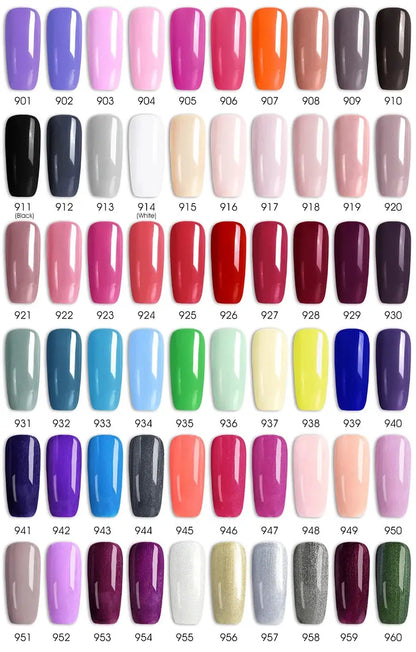 VENALISA 7.5ml Nail Gel Polish VIP5 HEMA Free Semi Permanent Soak off UV LED Nail Gel Varnish Full Coverage Nail Gel Lacquer Makeup art