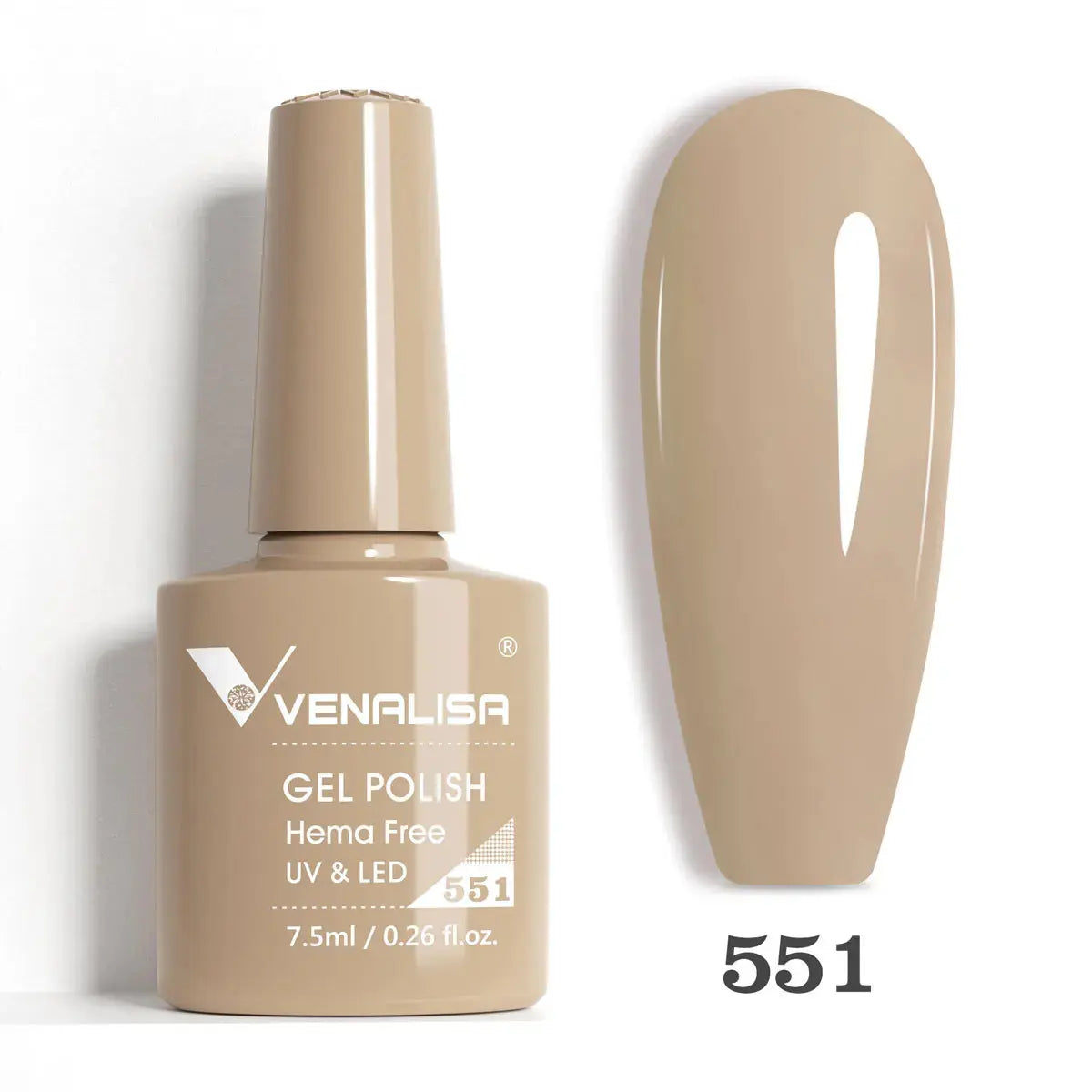 VENALISA 7.5ml Nail Gel Polish VIP5 HEMA Free Semi Permanent Soak off UV LED Nail Gel Varnish Full Coverage Nail Gel Lacquer Makeup art