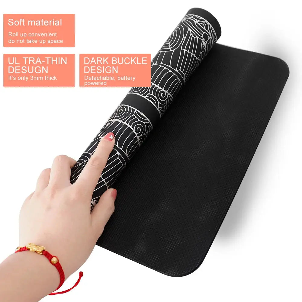 Electric Massage Sole Pad Relieve Sore Feet Leg Cramps Pulse Sole Massager EMS Foot Massager Pad Improve Blood Circulation Makeup art