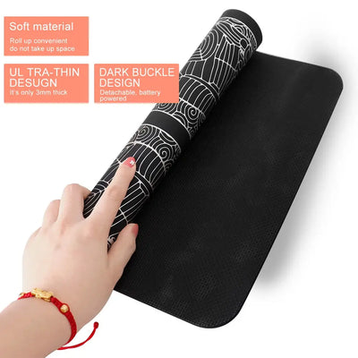 Electric Massage Sole Pad Relieve Sore Feet Leg Cramps Pulse Sole Massager EMS Foot Massager Pad Improve Blood Circulation Makeup art