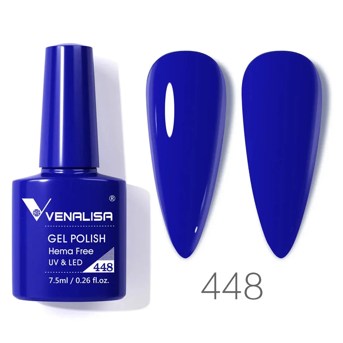 VENALISA 7.5ml Nail Gel Polish VIP5 HEMA Free Semi Permanent Soak off UV LED Nail Gel Varnish Full Coverage Nail Gel Lacquer Makeup art