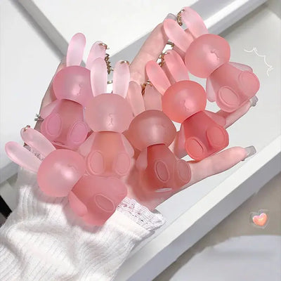 Gege Bear Rabbit Lip Glaze, Matte Velvet Lip Clay Long-lasting Color Non-drying Lipstick Makeup art