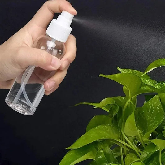 Portable Refillable Plastic Perfume Bottles – Transparent | 10ml, 30ml, 50ml, 60ml, 100ml.