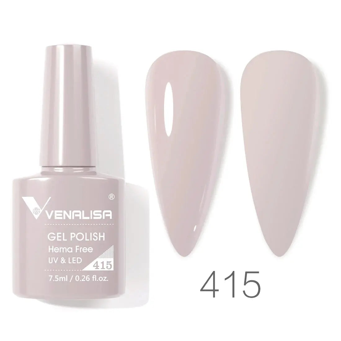 VENALISA 7.5ml Nail Gel Polish VIP5 HEMA Free Semi Permanent Soak off UV LED Nail Gel Varnish Full Coverage Nail Gel Lacquer Makeup art