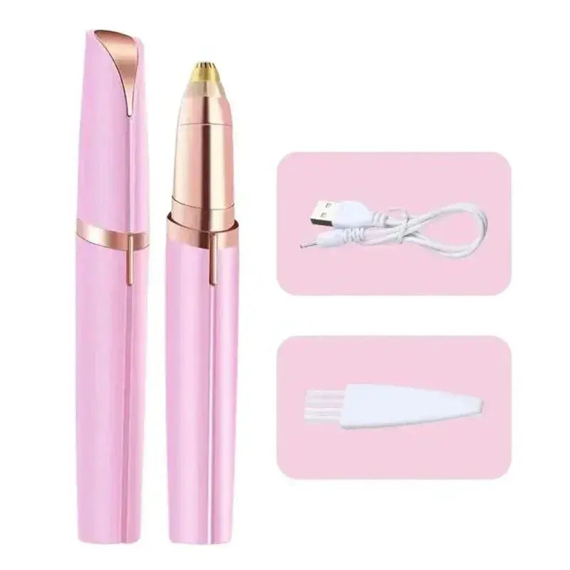 Electric Face Eyebrow Trimmer Eye Brow Shaper Pencil Hair Remover For Women Makeup Painless Automatic Eyebrow Shavers Depilator Makeup art