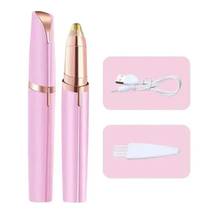 Electric Face Eyebrow Trimmer Eye Brow Shaper Pencil Hair Remover For Women Makeup Painless Automatic Eyebrow Shavers Depilator Makeup art