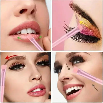 13pcs Premium Synthetic Nylon Bristle Makeup Brush Set - Soft, Gentle, and Cruelty-Free for Flawless Foundation, Blush, Powder, Makeup art