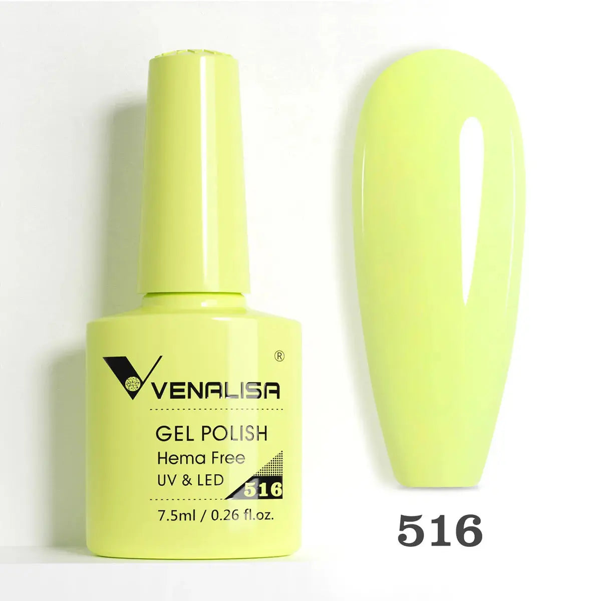 VENALISA 7.5ml Nail Gel Polish VIP5 HEMA Free Semi Permanent Soak off UV LED Nail Gel Varnish Full Coverage Nail Gel Lacquer Makeup art