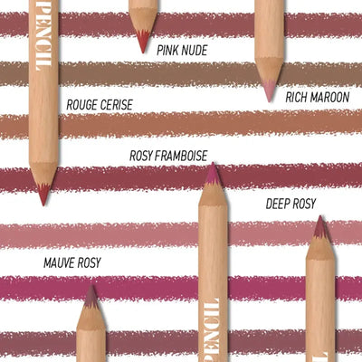 Face Secret Artist Shape Sculpt Lip Liner Pencil Set, Weightless Precise Liner with Super Soft Blendable Texture Matte Soft Makeup art