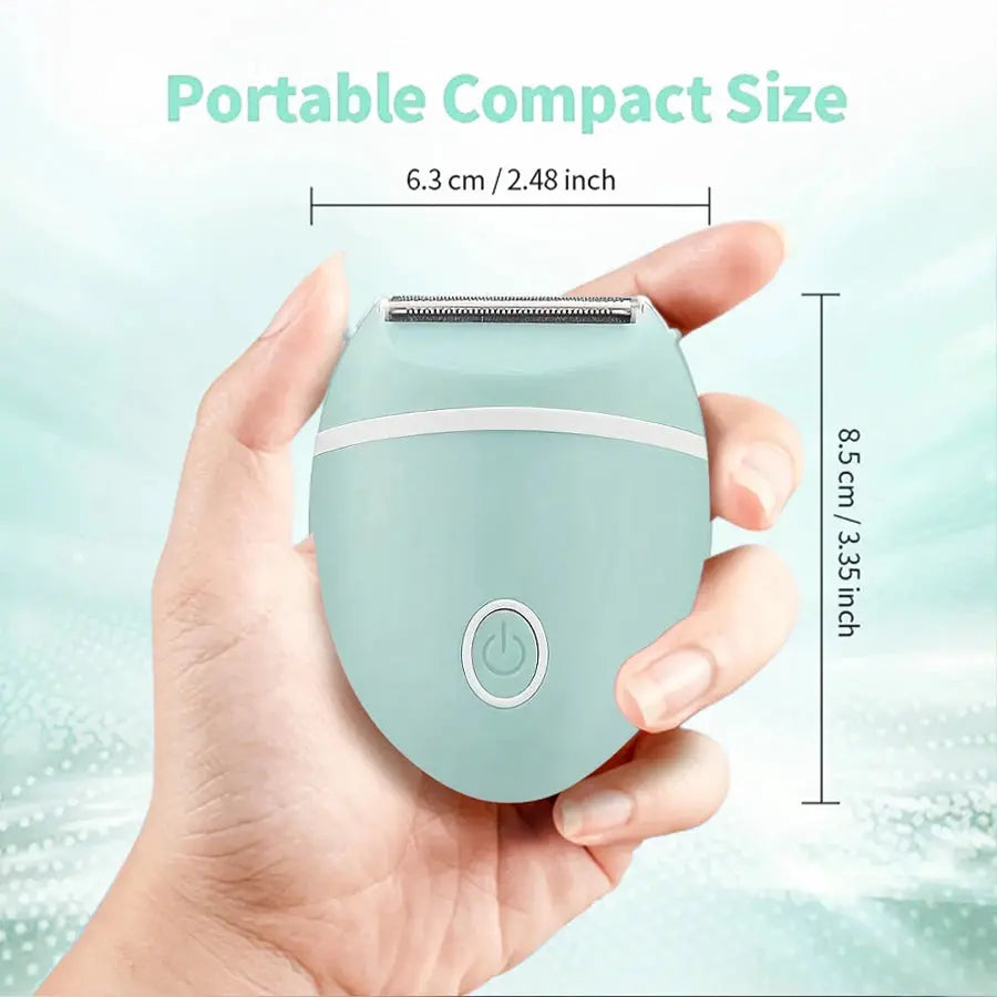 Multi functional female dry battery shaver, home hair removal device, painless shaver, used for arms, armpits, bikinis, women's Makeup art