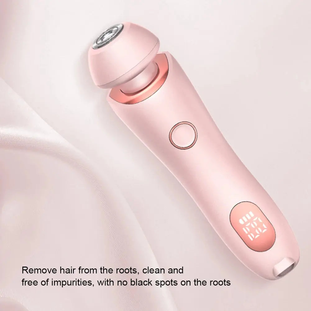 2-in-1 Bikini & Body Trimmer - Women's IPX7 Waterproof Electric Shaver for Face Underarms Legs, Painless Hair Removal Kit Makeup art
