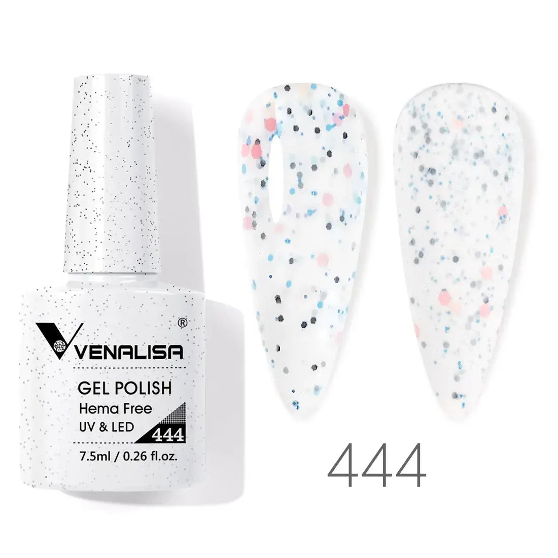VENALISA 7.5ml Nail Gel Polish VIP5 HEMA Free Semi Permanent Soak off UV LED Nail Gel Varnish Full Coverage Nail Gel Lacquer Makeup art