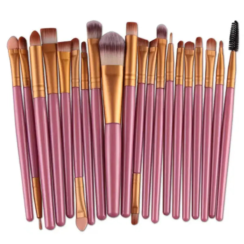 20pcs Eye brush Complete eyeshadow Brush Beauty Tool Explosive neutral logo Free Eyeliner brush Makeup art