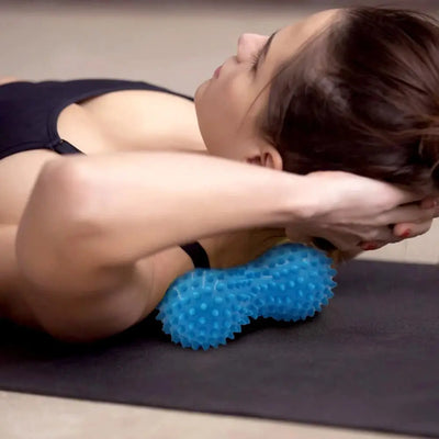 Peanut Ball Foot Massage Ball,Spiky Massage Ball for Trigger Point Therapy,Deep Point Massage,Plantar Fasciitis,Neck Pain Relief Makeup art