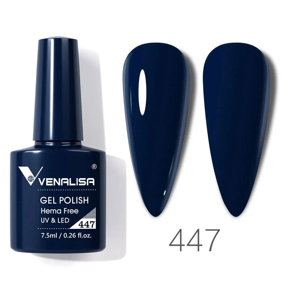 VENALISA 7.5ml Nail Gel Polish VIP5 HEMA Free Semi Permanent Soak off UV LED Nail Gel Varnish Full Coverage Nail Gel Lacquer Makeup art