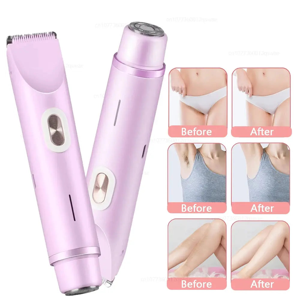 Electric Razor Woman Shaver Painless Mustache Epilator Leg Bikini Body Hair Trimmer for Women Facial Epilator Hair Remover Makeup art