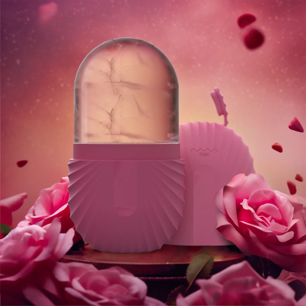 Ice Face Roller Ice Cube Beauty Massage Silicone Ice Mold For Eye Puffiness Ice Facial Roller Shrink Pores Multifunctional mold Makeup art