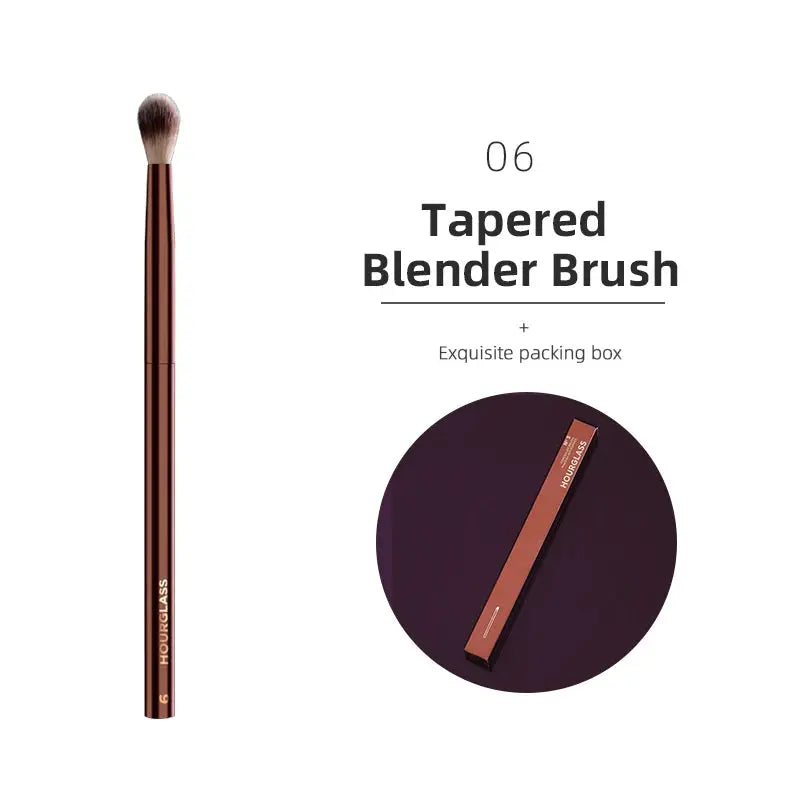 Hourglass Makeup Brushes Powder Foundation Concealer Blusher Bronzer Eye Shadow Eyebrow Eyeliner Sculpting Brush Makeup art