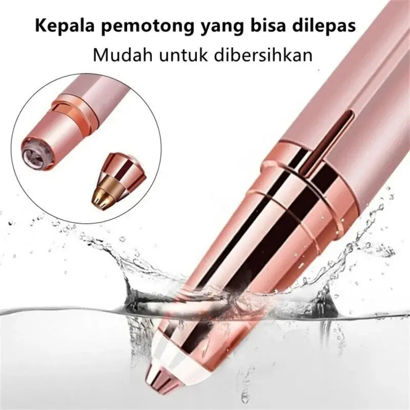 Electric Face Eyebrow Trimmer Eye Brow Shaper Pencil Hair Remover For Women Makeup Painless Automatic Eyebrow Shavers Depilator Makeup art