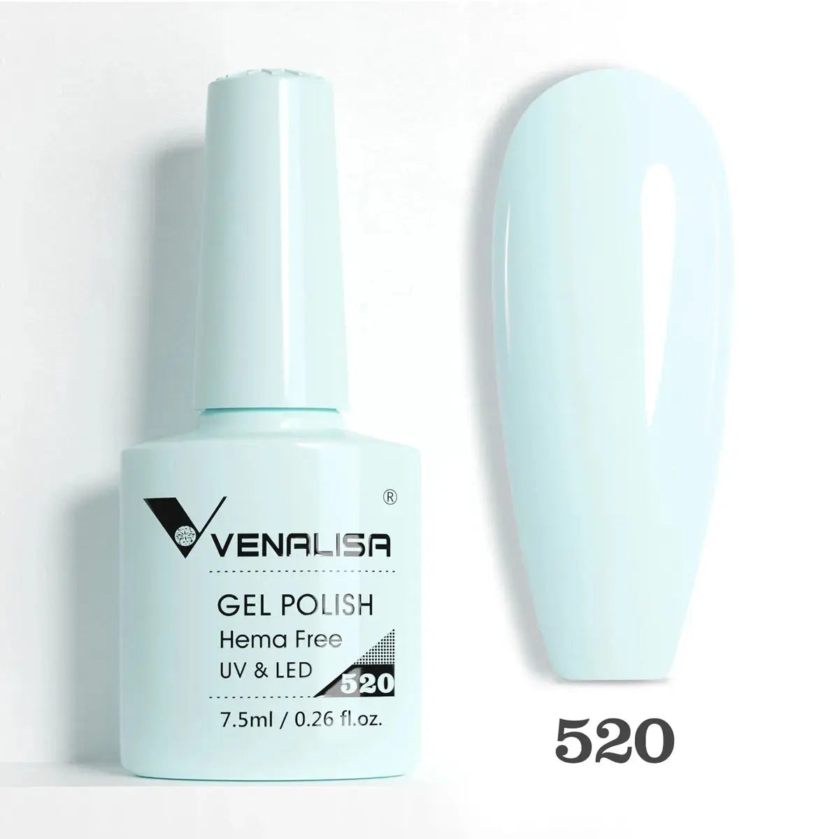 VENALISA 7.5ml Nail Gel Polish VIP5 HEMA Free Semi Permanent Soak off UV LED Nail Gel Varnish Full Coverage Nail Gel Lacquer Makeup art