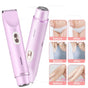 Dual-Head Electric Bikini Trimmer & Body Shaver — Waterproof, Painless, Rechargeable