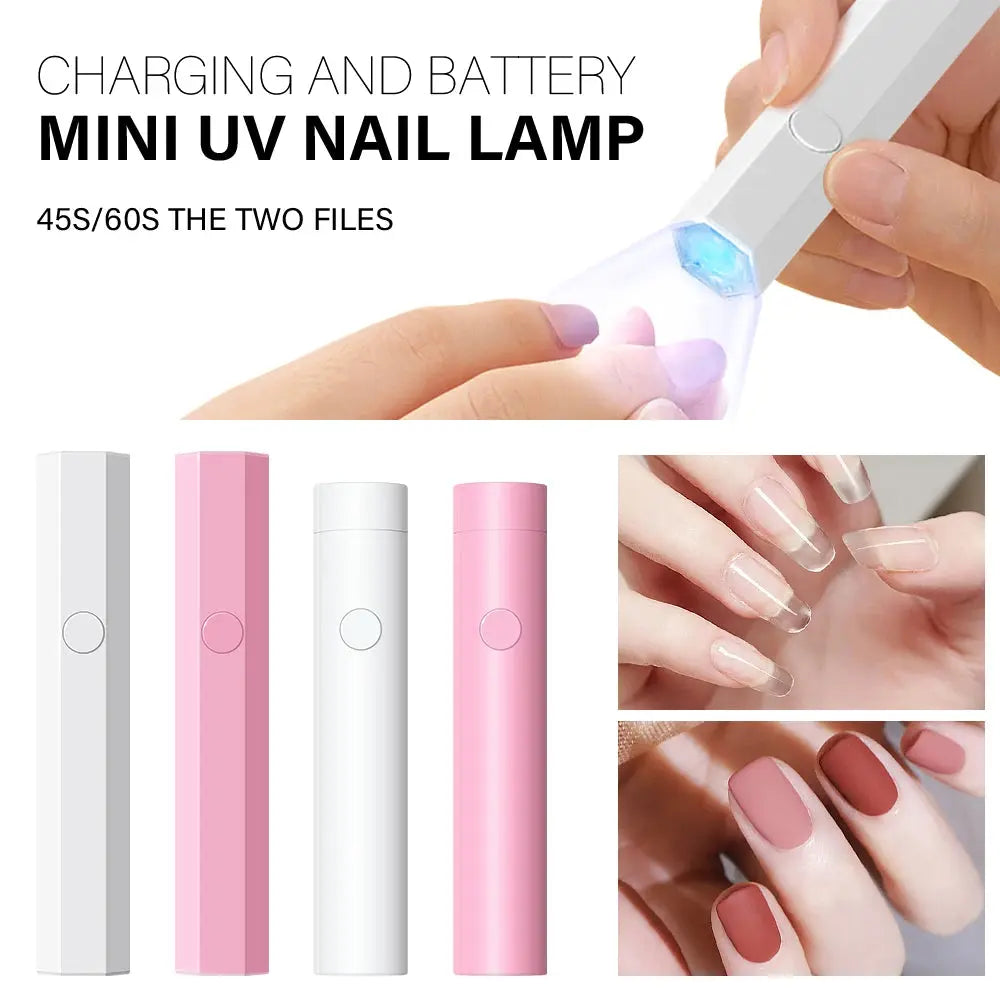 CNHIDS Portable Salon Quick Dry USB Nail Dryer Machine Home Phototherapy Tools Professional UV LED Nail Lamp Mini Flashlight Pen Makeup art