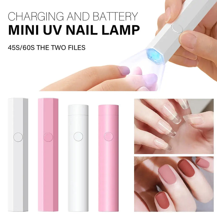 CNHIDS Portable Salon Quick Dry USB Nail Dryer Machine Home Phototherapy Tools Professional UV LED Nail Lamp Mini Flashlight Pen Makeup art