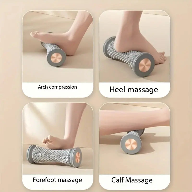 Foot Massager Massage Roller Yoga Massage Ball Plantar Fascia Roller Muscle Relaxation Care Plastic Manual Foot Massager Rollers Makeup art