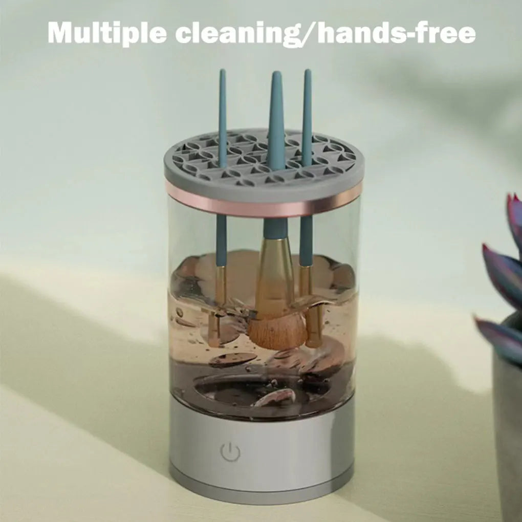 New Makeup Brush Cleaner Automatic Rotating Makeup Brush Cleaner  Electric Cosmetic Makeup Brush Rotary Washing Machine Makeup art