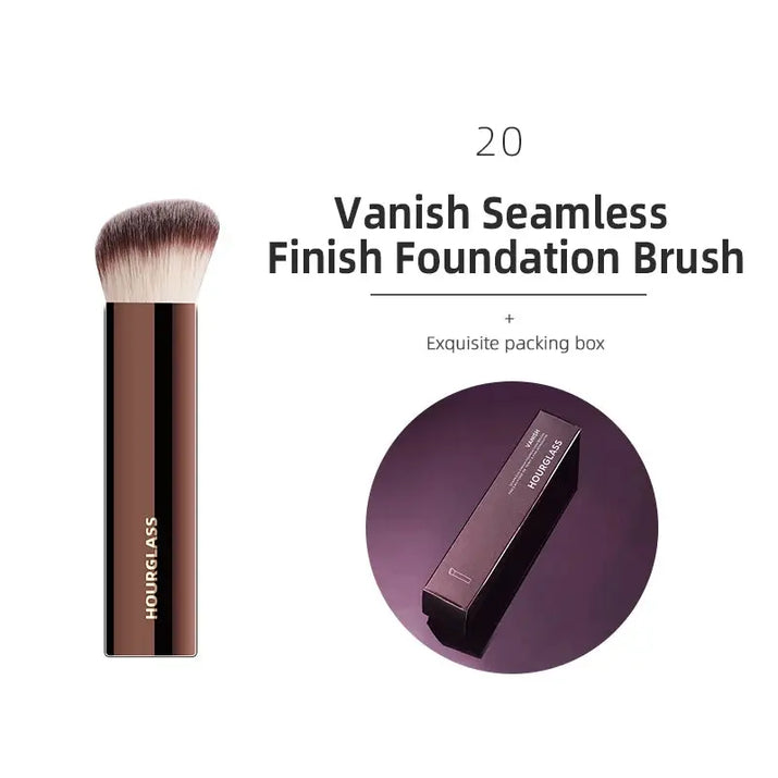 Hourglass Makeup Brushes Powder Foundation Concealer Blusher Bronzer Eye Shadow Eyebrow Eyeliner Sculpting Brush Makeup art