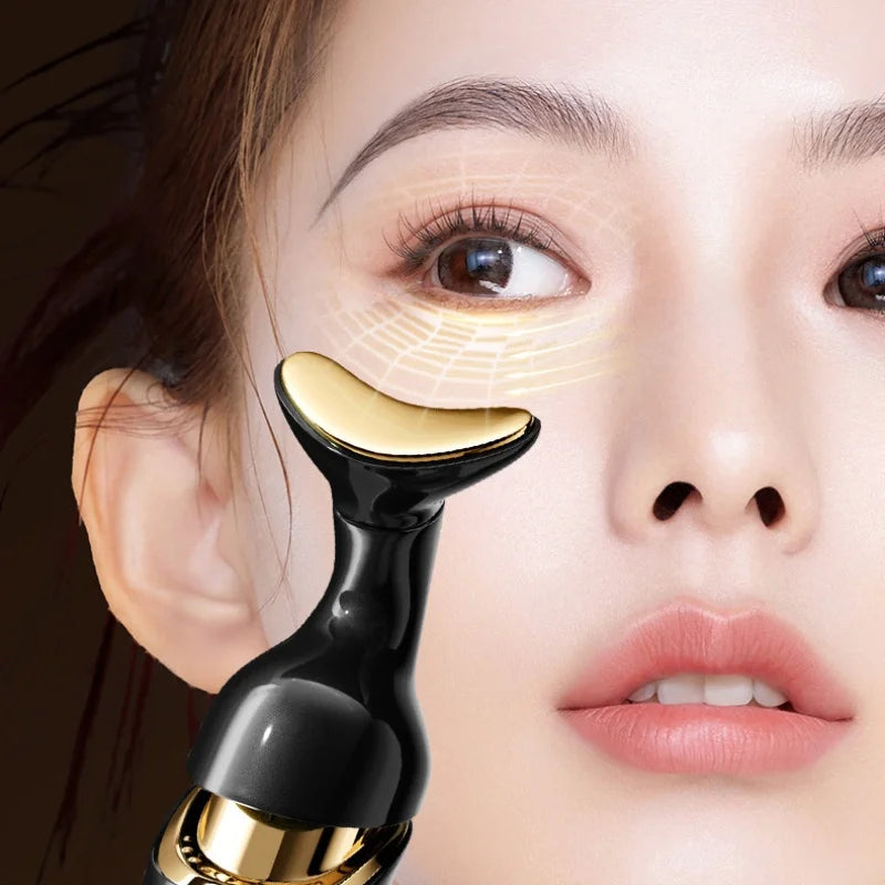 3-in-1 Facial, Neck & Eye Massager – Anti-Aging Beauty Tool