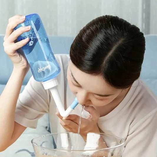 300ml Manual Nasal Wash Bottle for Adults & Children.