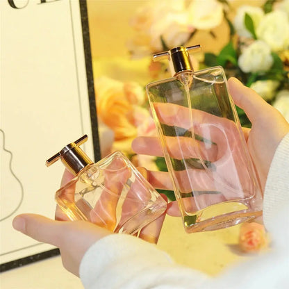 Hot Sale 50ml Eau De Parfum Spray Sweet Fruit Floral Notes Long Lasting Energetic Romantic Idole Perfume for Women Makeup art