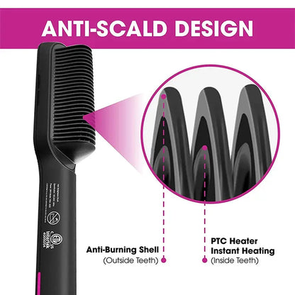 Hair Dryer Comb Curling Irons Beauty Products Hair Brushes Fast Heating Hair Straightener Comb Makeup art