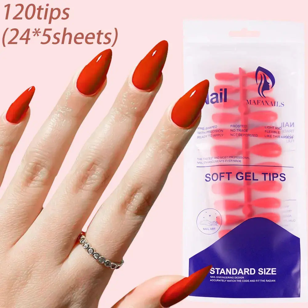 100Pcs Light Pink Press on Nails Short Medium Square Wearable Fake Nails Tips 10 sizes Full Cover False Nails Finger Decoration Makeup art