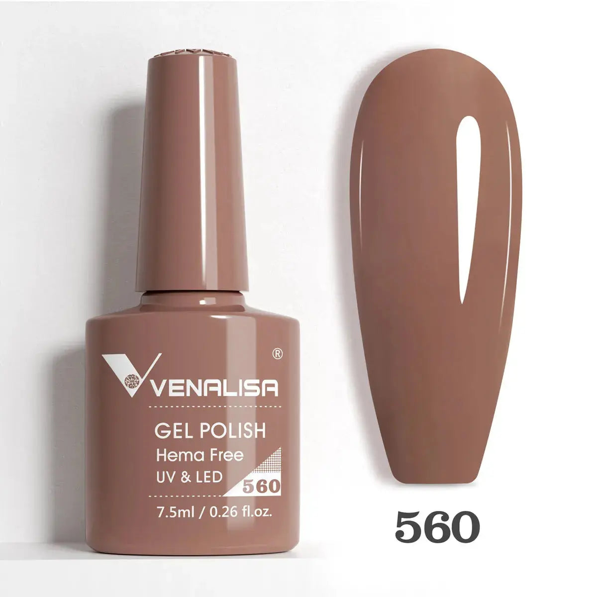 VENALISA 7.5ml Nail Gel Polish VIP5 HEMA Free Semi Permanent Soak off UV LED Nail Gel Varnish Full Coverage Nail Gel Lacquer Makeup art
