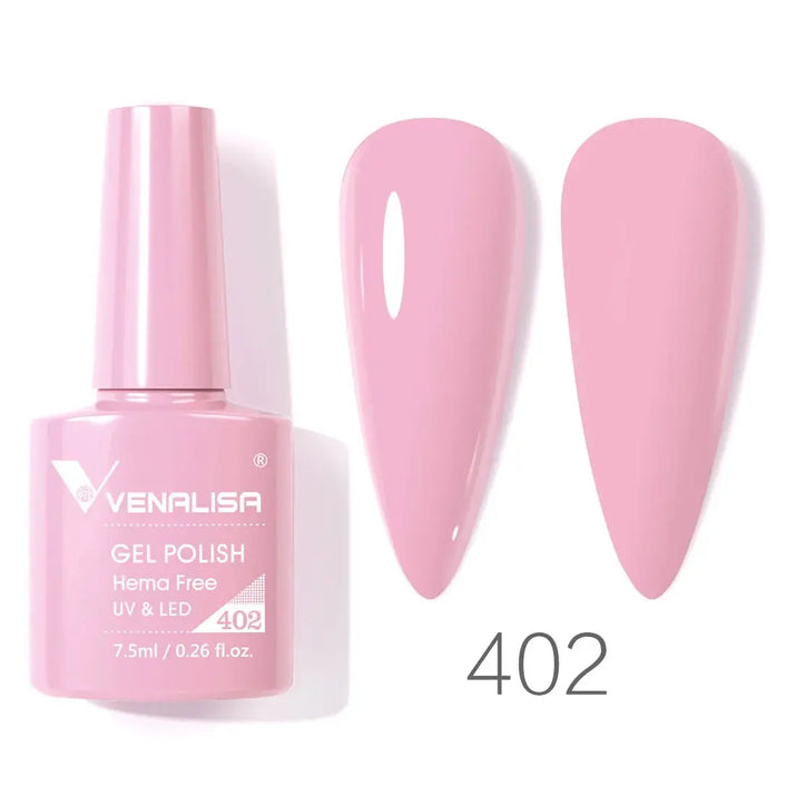VENALISA 7.5ml Nail Gel Polish VIP5 HEMA Free Semi Permanent Soak off UV LED Nail Gel Varnish Full Coverage Nail Gel Lacquer Makeup art