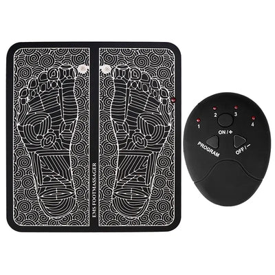 Electric Massage Sole Pad Relieve Sore Feet Leg Cramps Pulse Sole Massager EMS Foot Massager Pad Improve Blood Circulation Makeup art