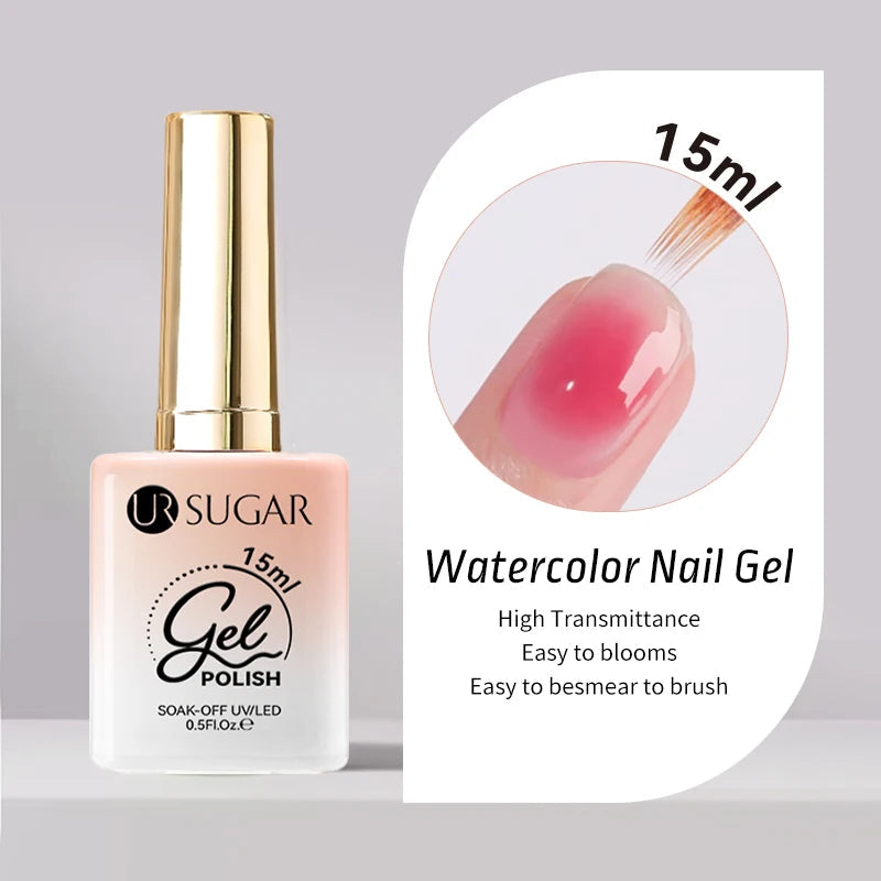 The Diamond Glow™ | Reflective Glitter Gel Polish Makeup art