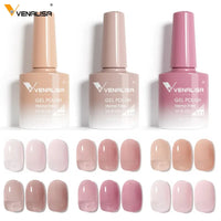 VENALISA 7.5ml Nail Gel Polish VIP5 HEMA Free Semi Permanent Soak off UV LED Nail Gel Varnish Full Coverage Nail Gel Lacquer Makeup art