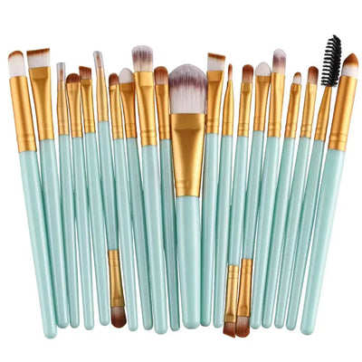20pcs Eye brush Complete eyeshadow Brush Beauty Tool Explosive neutral logo Free Eyeliner brush Makeup art