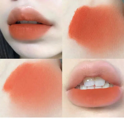 Gege Bear Rabbit Lip Glaze, Matte Velvet Lip Clay Long-lasting Color Non-drying Lipstick Makeup art