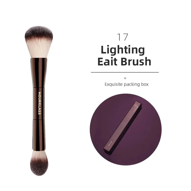 Hourglass Makeup Brushes Powder Foundation Concealer Blusher Bronzer Eye Shadow Eyebrow Eyeliner Sculpting Brush Makeup art