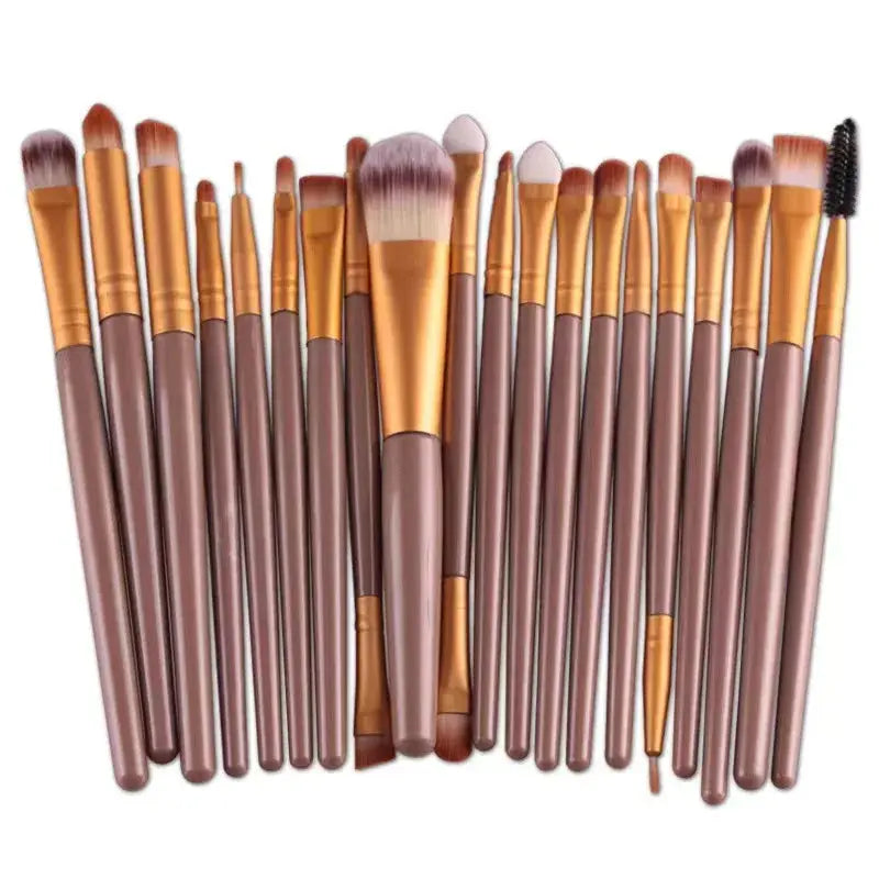 20pcs Eye brush Complete eyeshadow Brush Beauty Tool Explosive neutral logo Free Eyeliner brush Makeup art