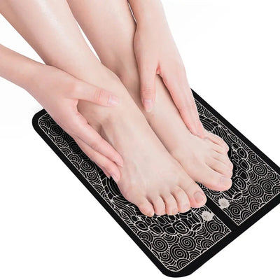 Electric Massage Sole Pad Relieve Sore Feet Leg Cramps Pulse Sole Massager EMS Foot Massager Pad Improve Blood Circulation Makeup art