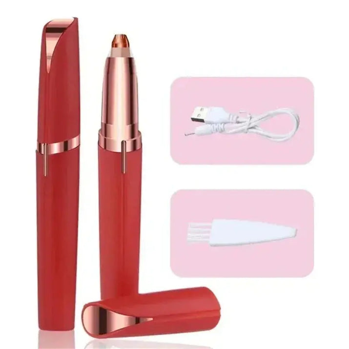 Electric Face Eyebrow Trimmer Eye Brow Shaper Pencil Hair Remover For Women Makeup Painless Automatic Eyebrow Shavers Depilator Makeup art
