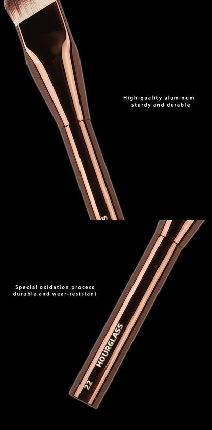 HOURGLASS Angled Liquid Foundation Brushes Foundation Cream Brush Blush Brush  Base Make Up Tool-022 Makeup art